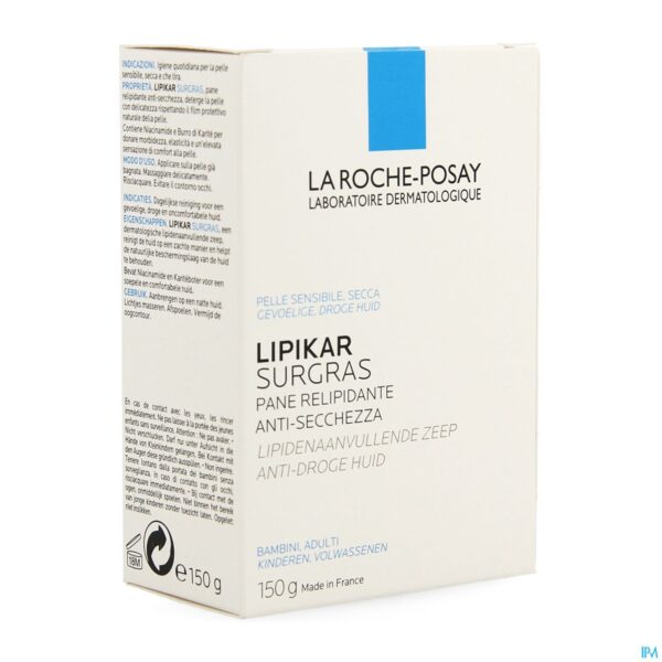 Packshot La Roche Posay Lipikar Overvet Wasstuk 150g
