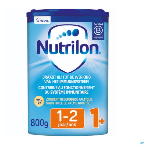 Packshot Nutrilon 1+ Peuter Groiemelk 800g Packshot Nutrilon 1+ Peuter Groiemelk 800g
