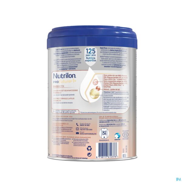Packshot Nutrilon Profutura 1+ Peuter Groeimelk 800g