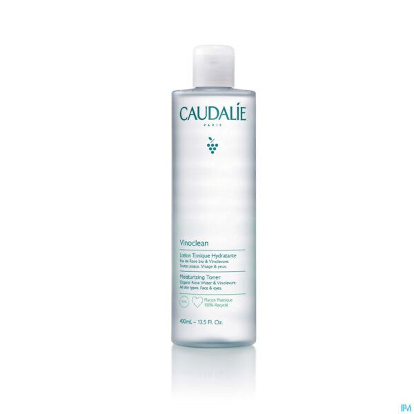 Packshot Caudalie Vinoclean Hydraterende Tonic Lotion 400ml