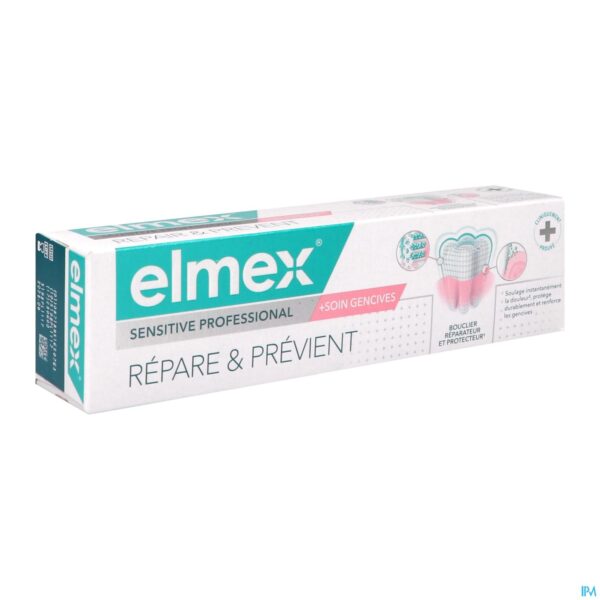 Packshot Elmex Sensitive Professional Repair&prevent 75ml Packshot Elmex Sensitive Professional Repair&prevent 75ml