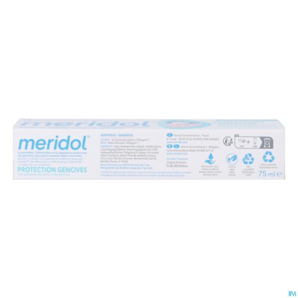Packshot Meridol Tandvleesbescherming Tandpasta 75ml