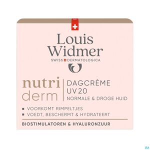 Packshot Widmer Nutriderm Dagcrème Uv 20 50ml