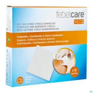 Packshot Febelcare Med2 Komp.n/inkl. Ster. 10,0x10,0cm 10x1
