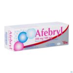 Packshot Afebryl 200mg/300mg Bruistabl 16 Nf