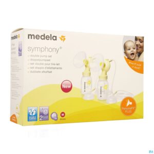 Packshot Medela Personalfit Plus Dubbelz. Afkolfset M 24mm