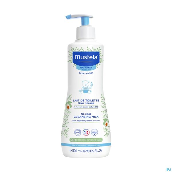 Packshot Mustela Pn Toiletmelk Z/spoelen 500ml