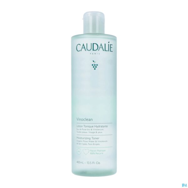 Packshot Caudalie Vinoclean Hydraterende Tonic Lotion 400ml
