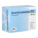 Packshot Acetylcysteine EG Caps  30 X 200 Mg
