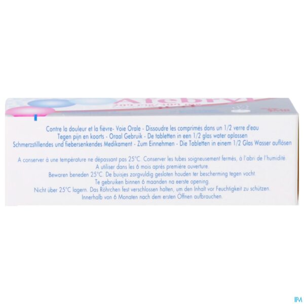 Packshot Afebryl 200mg/300mg Bruistabl 16 Nf