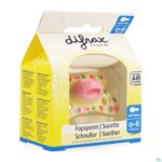 Packshot Difrax Fopspeen Natural 0-6m