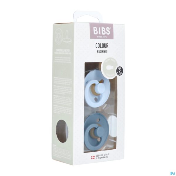 Packshot Bibs 2 Fopspeen Symmetric Duo Baby Blue/petrol Packshot Bibs 2 Fopspeen Symmetric Duo Baby Blue/petrol