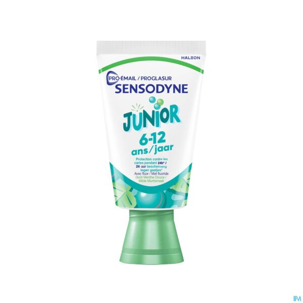 Productshot Sensodyne Proglasur Junior 6-12 Tandpasta 50ml