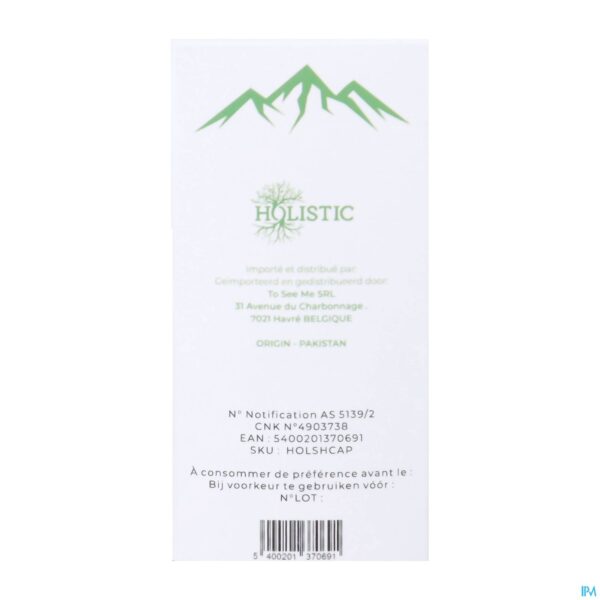 Packshot Holistic Shilajit Caps 60