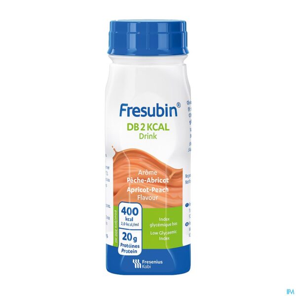 Productshot Fresubin Db 2 Kcal Drink Abrikoos-perzik 4x200ml