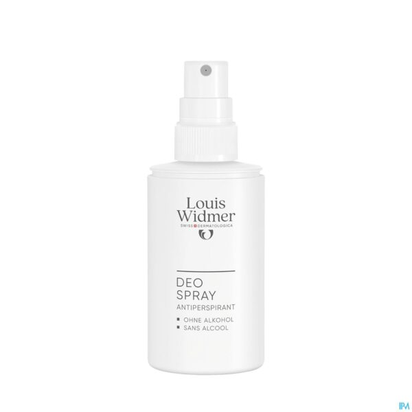 Productshot Widmer Deo Spray Antiperspirant Zonder Parfum 75ml