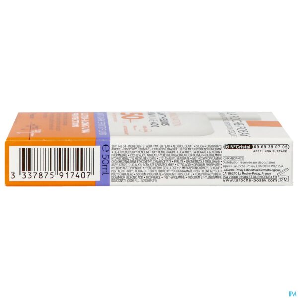 Packshot Lrp Anthlios Uvmune A/pigmentvl. Fluide Spf50+50ml