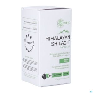 Packshot Holistic Shilajit Caps 60