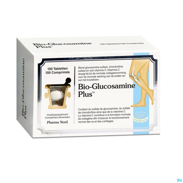 Packshot Bio-Glucosamine Plus Pharma Nord 100 Tabl