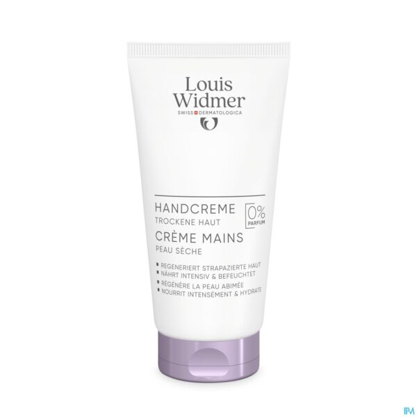 Packshot Widmer Handcrème Zonder Parfum* 75ml