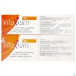 Packshot Vitaxium 50+ Multi Vitamines Caps 60+30 Promopack
