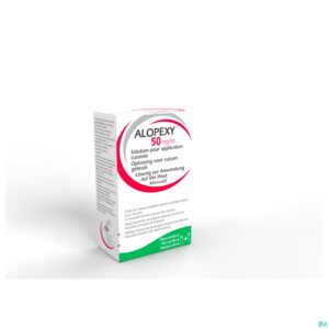 Packshot Alopexy 50mg/ml Opl Cutaan Gebruik Fl Pipet 60ml