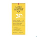 Packshot Widmer Face Sun Protection Anti-ageing 30 Zonder Parfum 50ml
