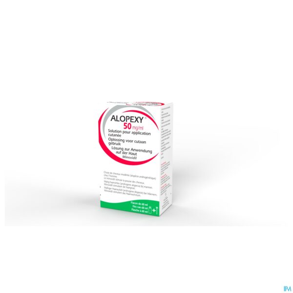 Productshot Alopexy 50mg/ml Opl Cutaan Gebruik Fl Pipet 60ml