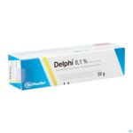 Packshot Delphi Creme Derm 1 X 30g 0,1%