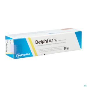 Packshot Delphi Creme Derm 1 X 30g 0,1%