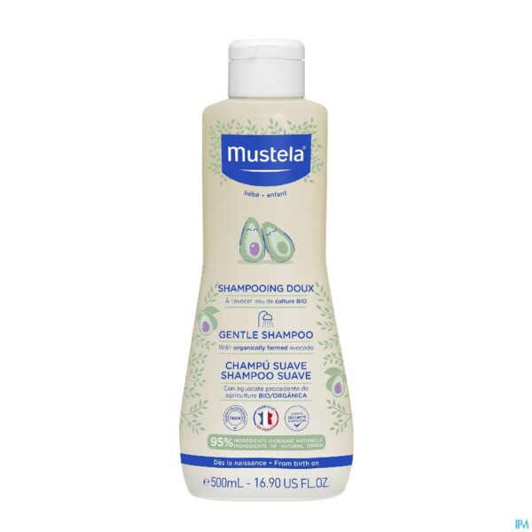 Packshot Mustela Pn Shampoo Zacht 500ml Packshot Mustela Pn Shampoo Zacht 500ml