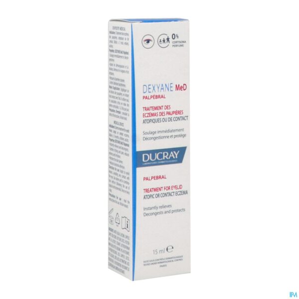 Packshot Ducray Dexyane Med Oogleden Cr 15ml Nf Packshot Ducray Dexyane Med Oogleden Cr 15ml Nf