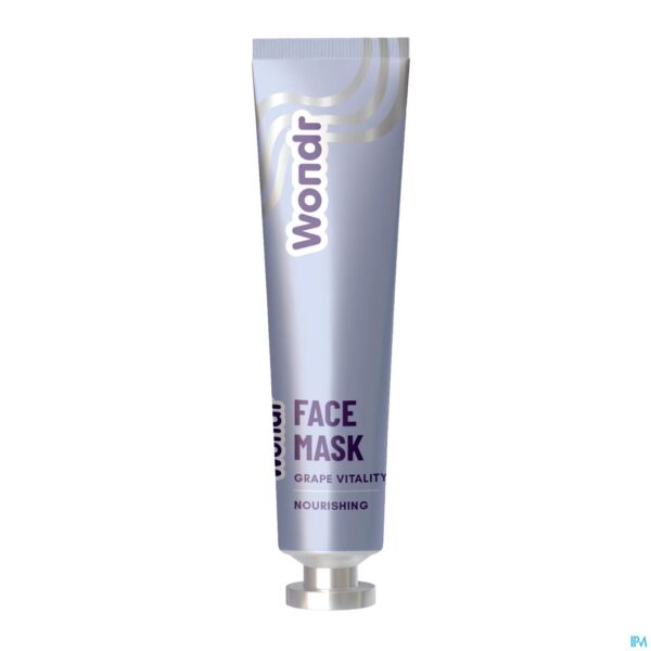 Packshot Wondr Face Mask Grape Vitality 40ml