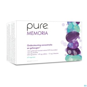 Packshot Pure Memoria Caps 60 Nf