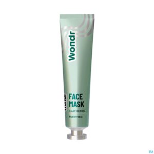 Packshot Wondr Face Mask Clay Detox 40ml
