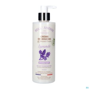 Packshot Bell Douchecreme Ezelsmelk Lavendel 400ml