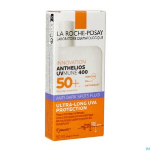 Packshot Lrp Anthlios Uvmune A/pigmentvl. Fluide Spf50+50ml