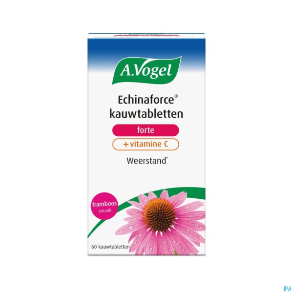 Packshot A.vogel Echinaforce Forte+vit C Kauwtabl 60