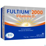 Packshot Fultium D3 2000 Zachte Caps 90