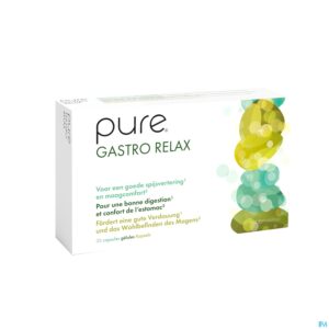 Packshot Pure Gastro Relax Caps 10