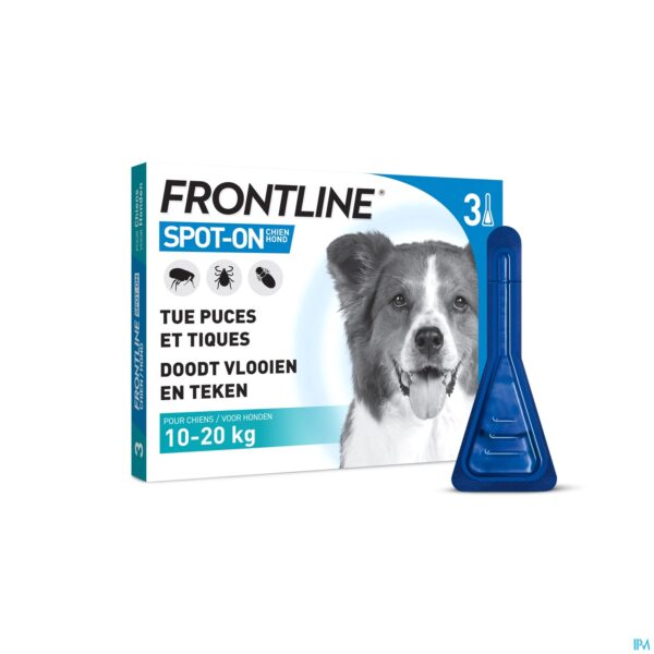 Productshot Frontline Spot On Hond 10-20kg Pipet 3x1,34ml