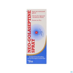 Packshot Neo Golaseptine Spray 30g Nf