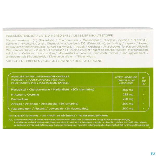 Packshot ALFA Detox Forte V-caps 30 Packshot ALFA Detox Forte V-caps 30