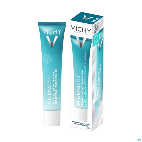 Productshot Vichy Mineral 89 Matte Sorbet Tube 40ml