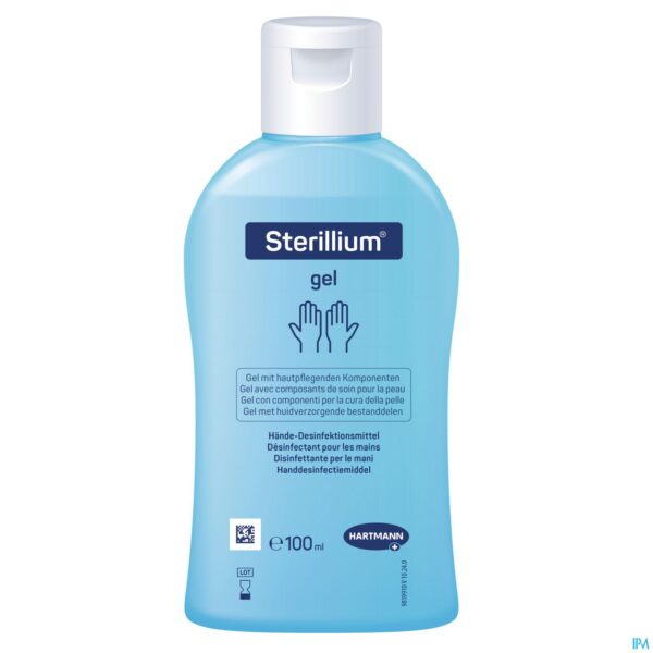 Packshot Sterillium Ontsmetting Handen Gel 100ml