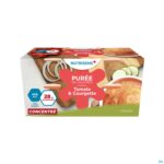 Packshot Groentepuree Tomaat-courgette 4x200g