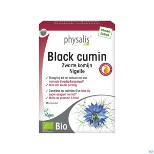 Packshot Physalis Black Cumin Liquid Caps Bio 60 Nf