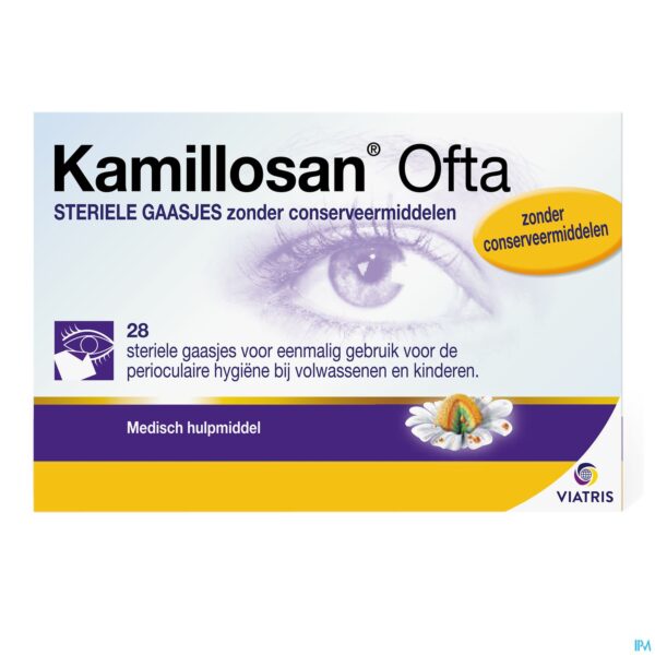 Packshot Kamillosan Ofta Kompres 28 Packshot Kamillosan Ofta Kompres 28