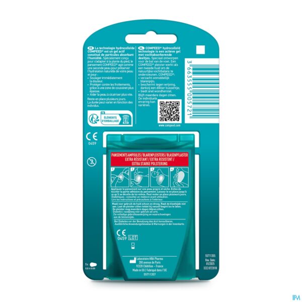 Packshot Compeed Blaren Onder De Voet Patch 5