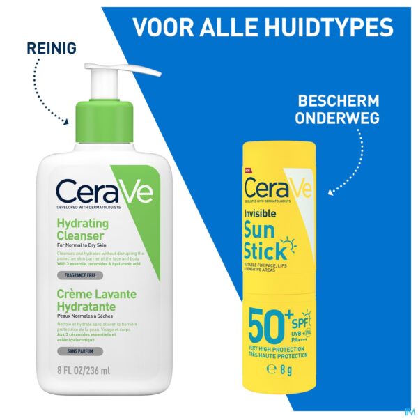 Lifestyle_image Cerave Sun Onzichtbare Zonnestick Spf50+ 8g